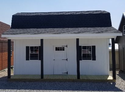 hi-loft style, garden sheds, cabins, barns, custom garden sheds, storage sheds, Miller Storage Barns, Ohio